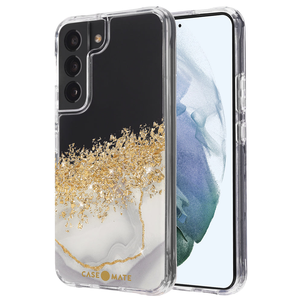 Case-Mate Karat Marble Case - For Samsung Galaxy S22 (6.1)