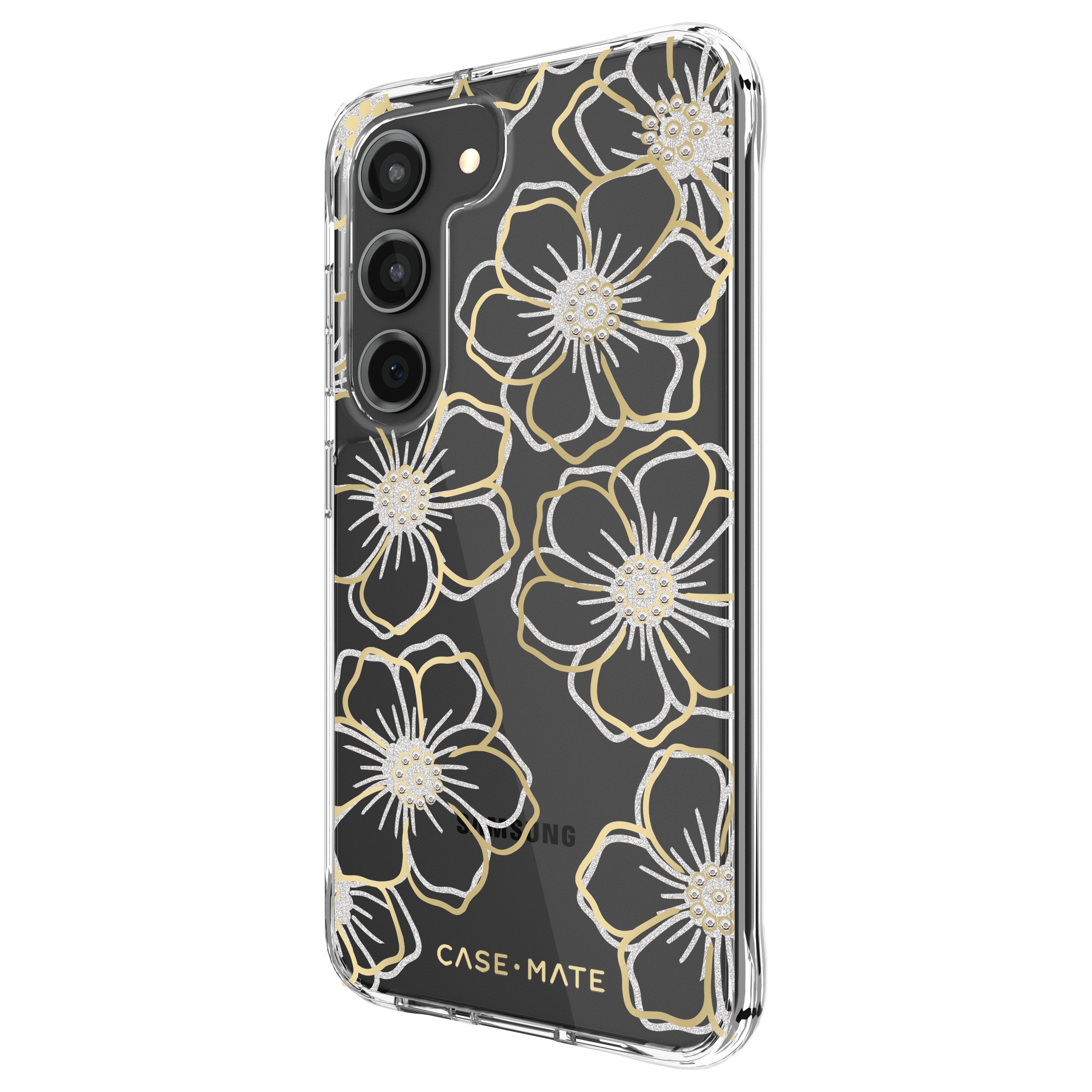 Case-Mate Floral Gems Antimicrobial Case - For Samsung Galaxy S23