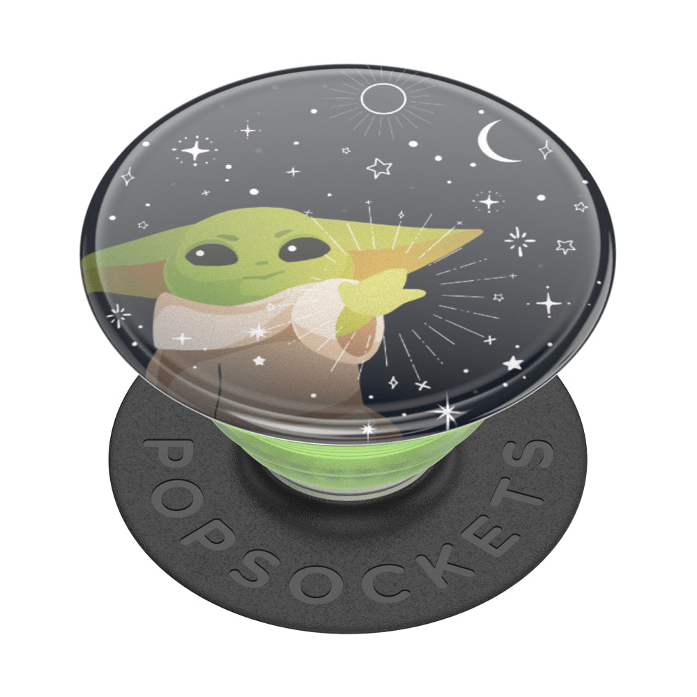 PopSockets PopGrip Licensed - Star Wars Mandalorian Grogu Force