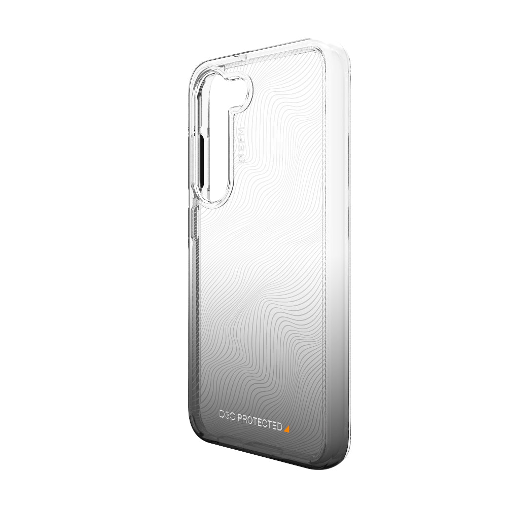 EFM Aspen Case Armour with D3O Crystalex - For Samsung Galaxy S23+ - Black Gradient