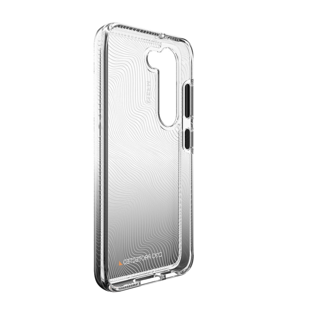 EFM Aspen Case Armour with D3O Crystalex - For Samsung Galaxy S23+ - Black Gradient
