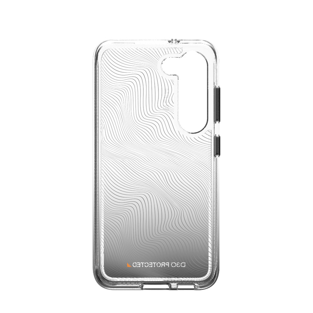 EFM Aspen Case Armour with D3O Crystalex - For Samsung Galaxy S23+ - Black Gradient