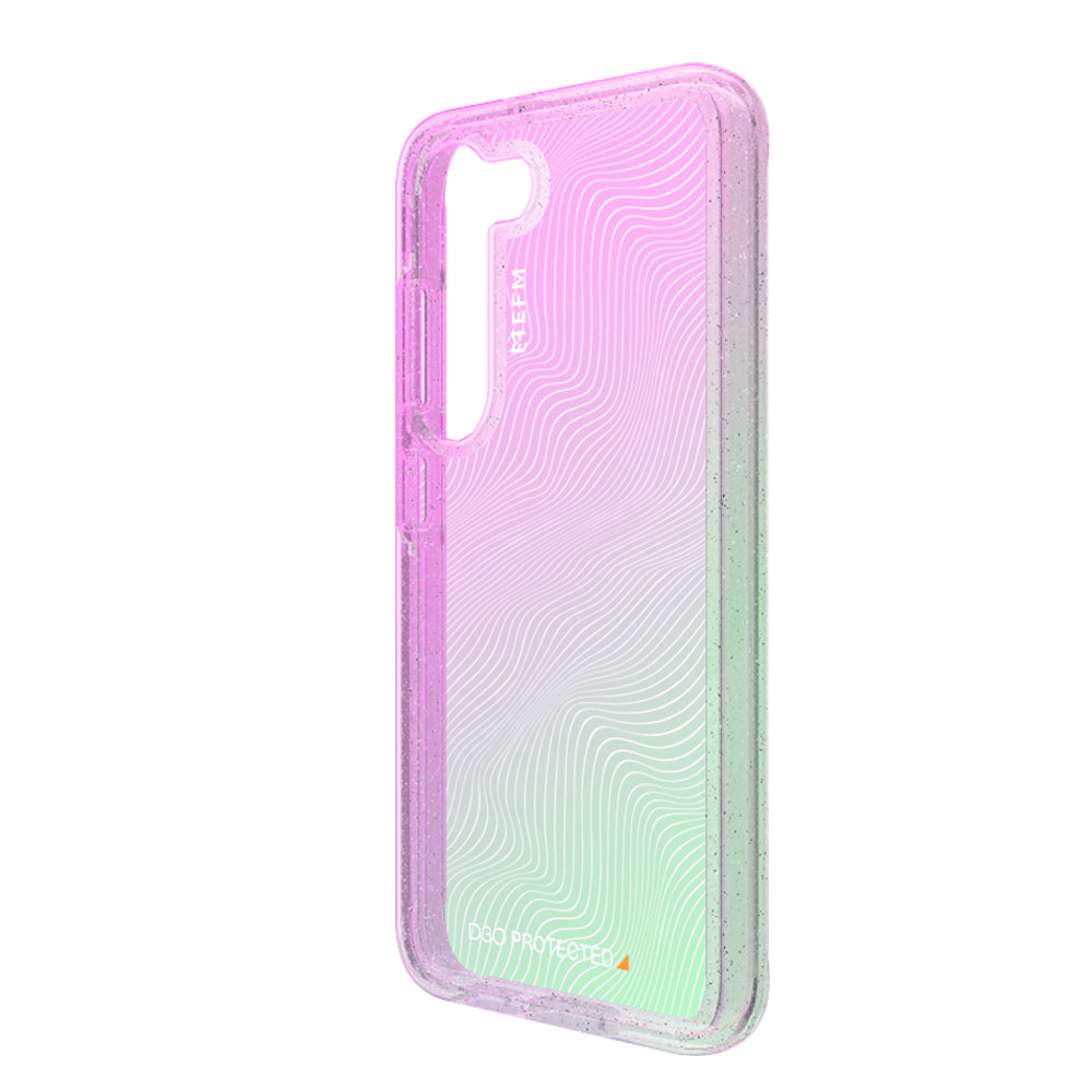 EFM Aspen Case Armour with D3O Crystalex - For Samsung Galaxy S23+ - Glitter Pearl