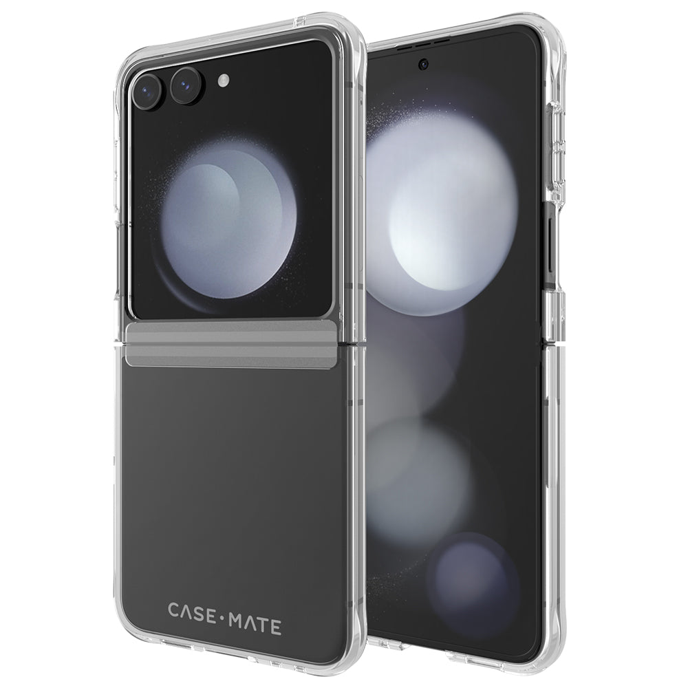 Case-Mate Tough Clear Plus Antimicrobial Case - For Samsung Galaxy Z Flip5 - Clear