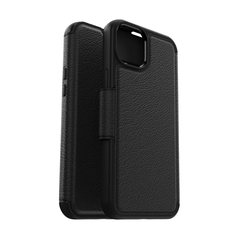 Otterbox Strada Folio MagSafe Case - For iPhone 15 Plus - Shadow