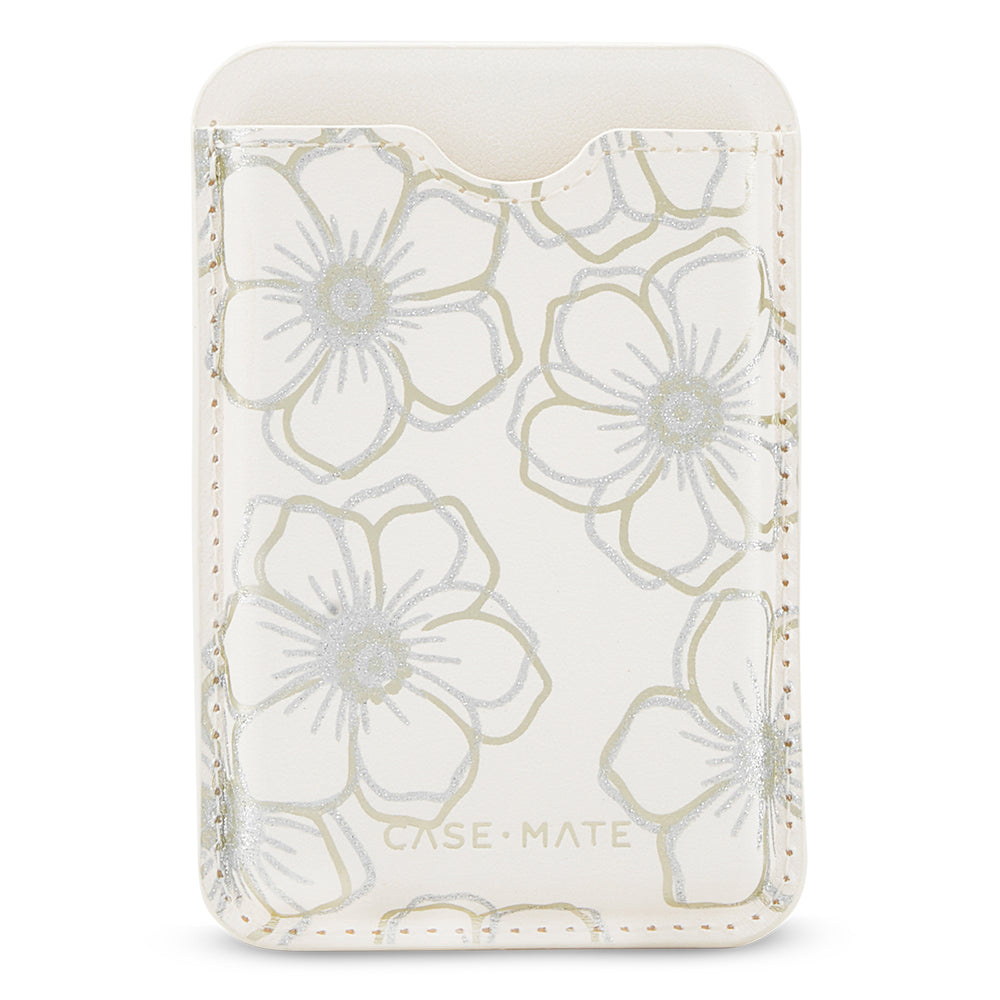 Case-Mate Magnetic Card Holder - For MagSafe - Floral Gems