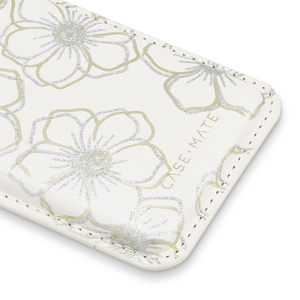 Case-Mate Magnetic Card Holder - For MagSafe - Floral Gems