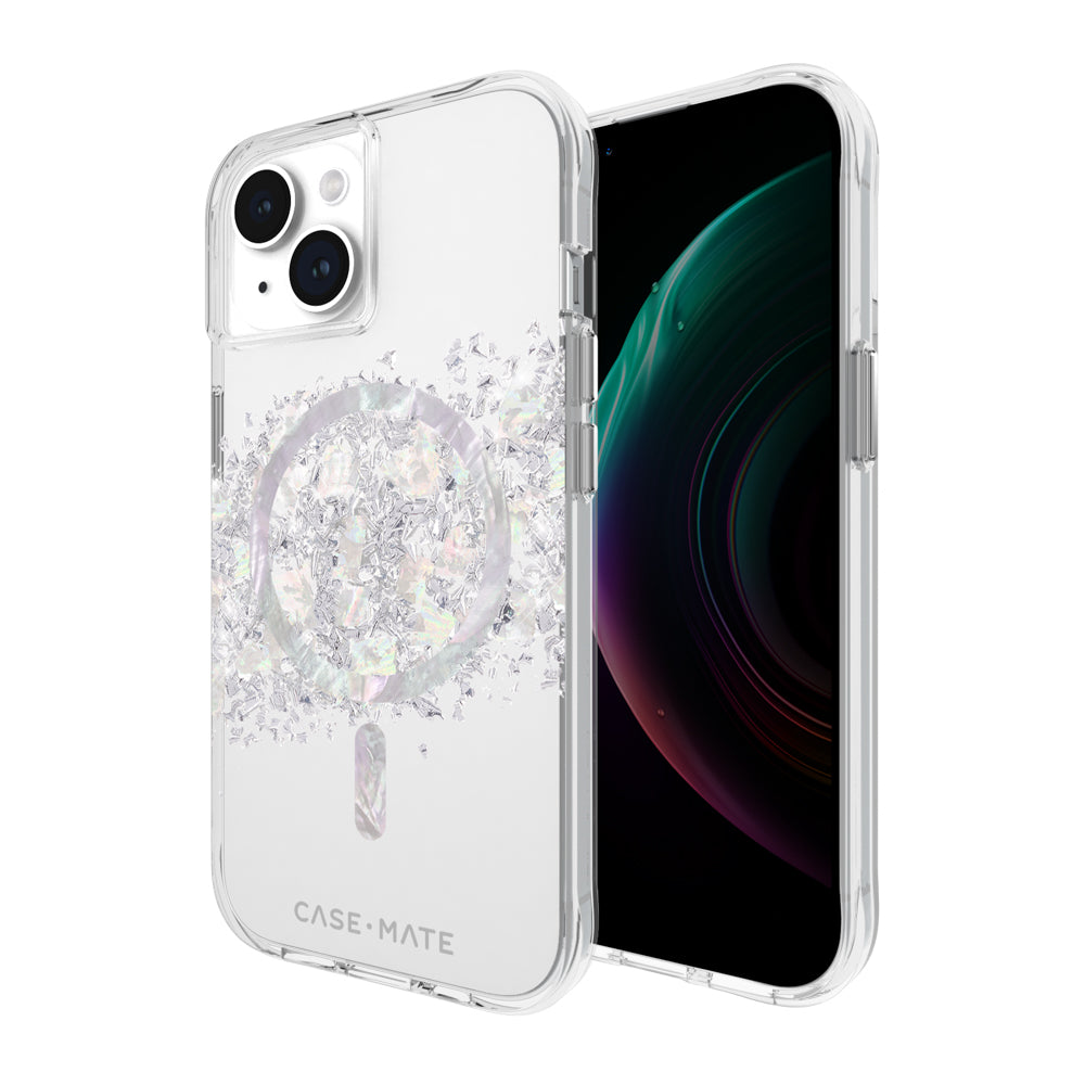 Case-Mate Karat MagSafe Case - For iPhone 15 - Touch of Pearl