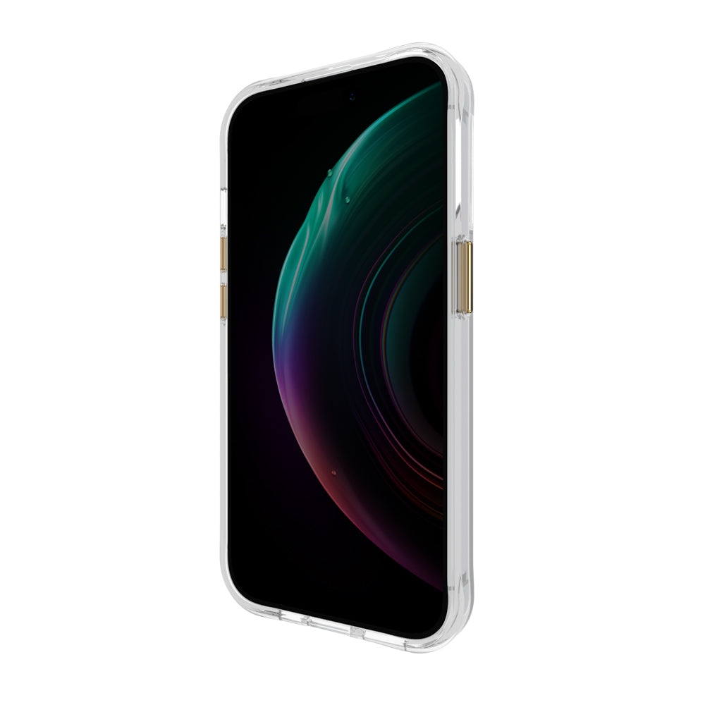 Case-Mate Floral Gems MagSafe Case - For iPhone 15 Pro - Gold