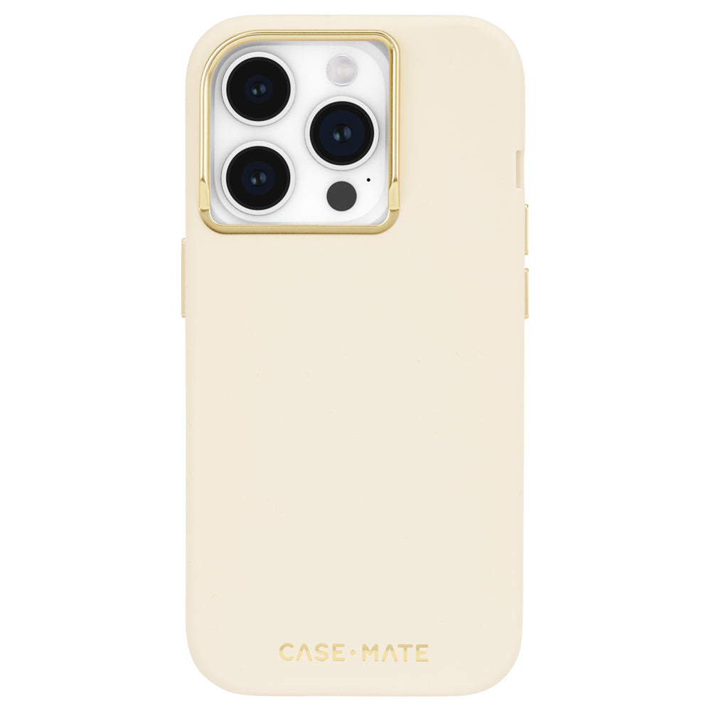 Case-Mate Silicone MagSafe Case - For iPhone 15 Pro - Beige