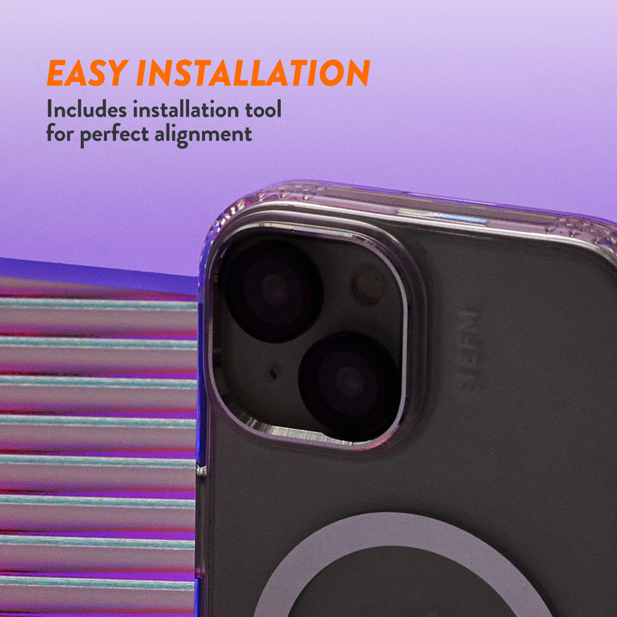 EFM Camera Lens Armour - For iPhone 15/15 Plus