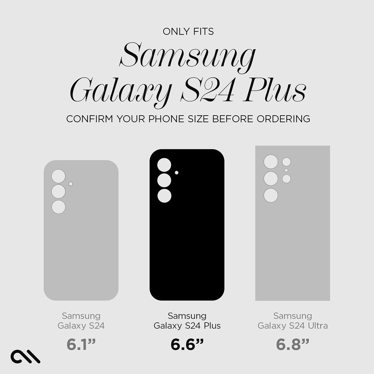 Case-Mate Karat Case - For Samsung Galaxy S24+ - Touch of Pearl