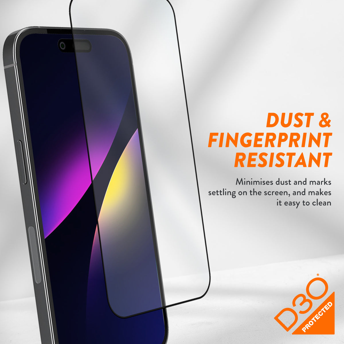 EFM ScreenSafe Glass with D3O Screen Armour - For iPhone 15