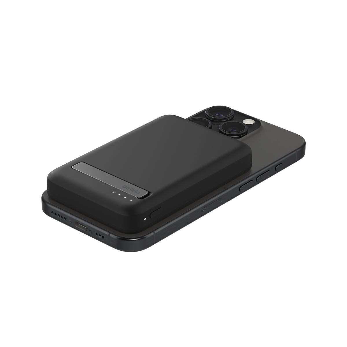Belkin BoostCharge Pro 5KmAh - Magnetic Wireless Power Bank with 15W PD - Black