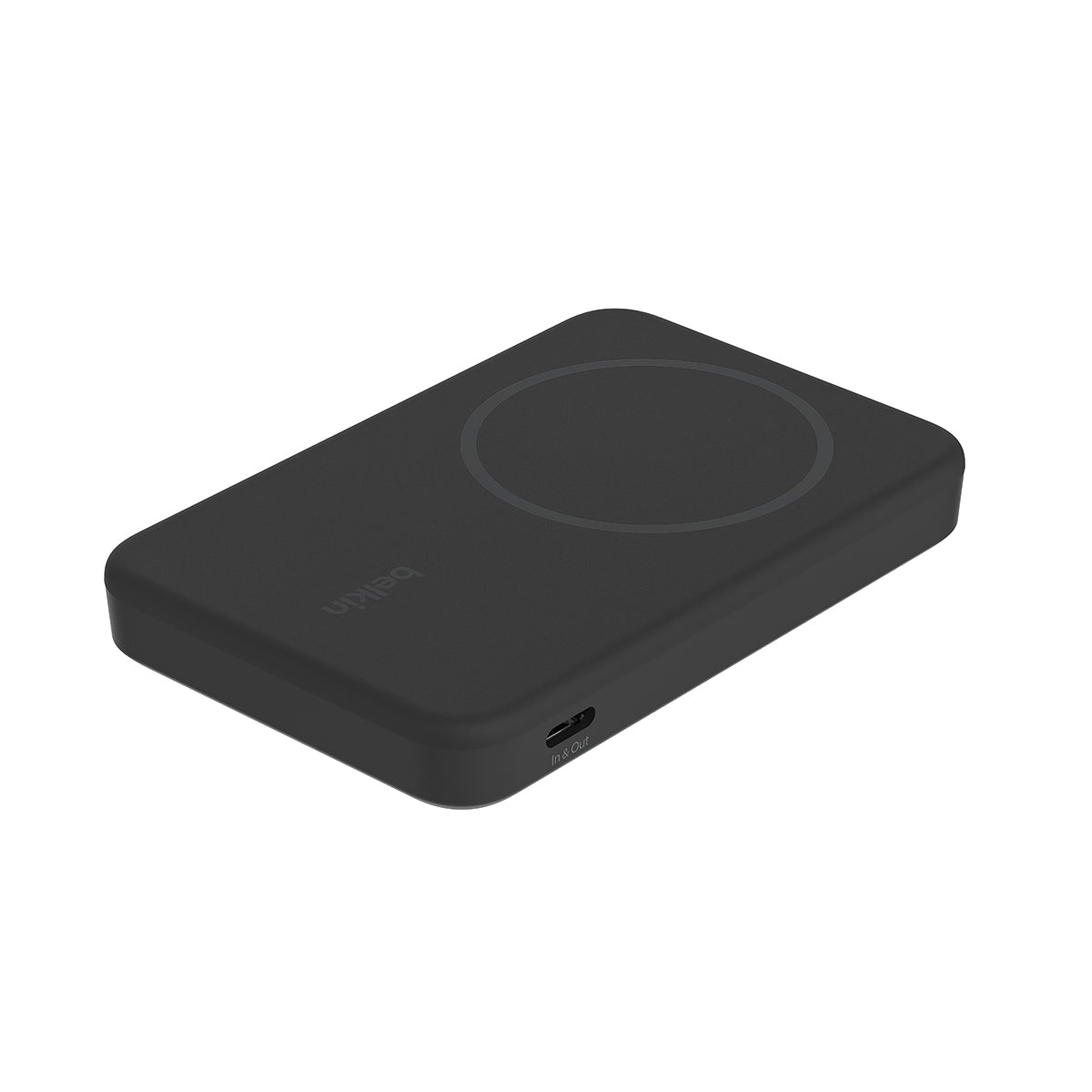 Belkin BoostCharge Pro 5KmAh - Magnetic Wireless Power Bank with 15W PD - Black
