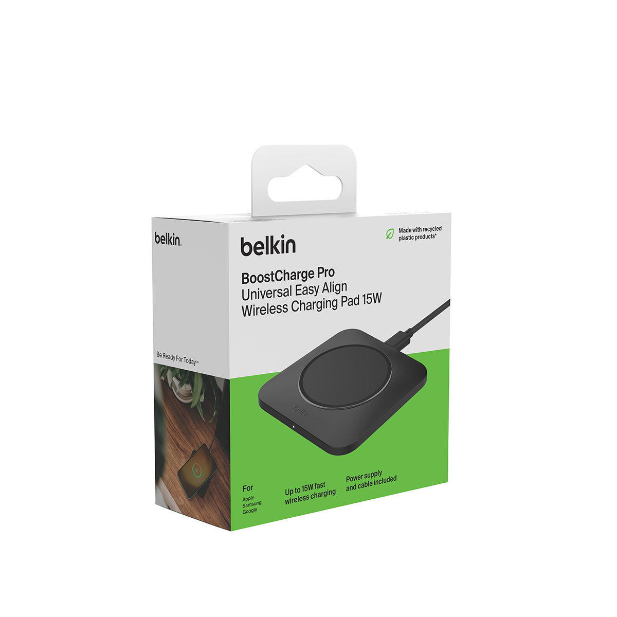 Belkin Boostcharge Wireless - Charger 15W Black