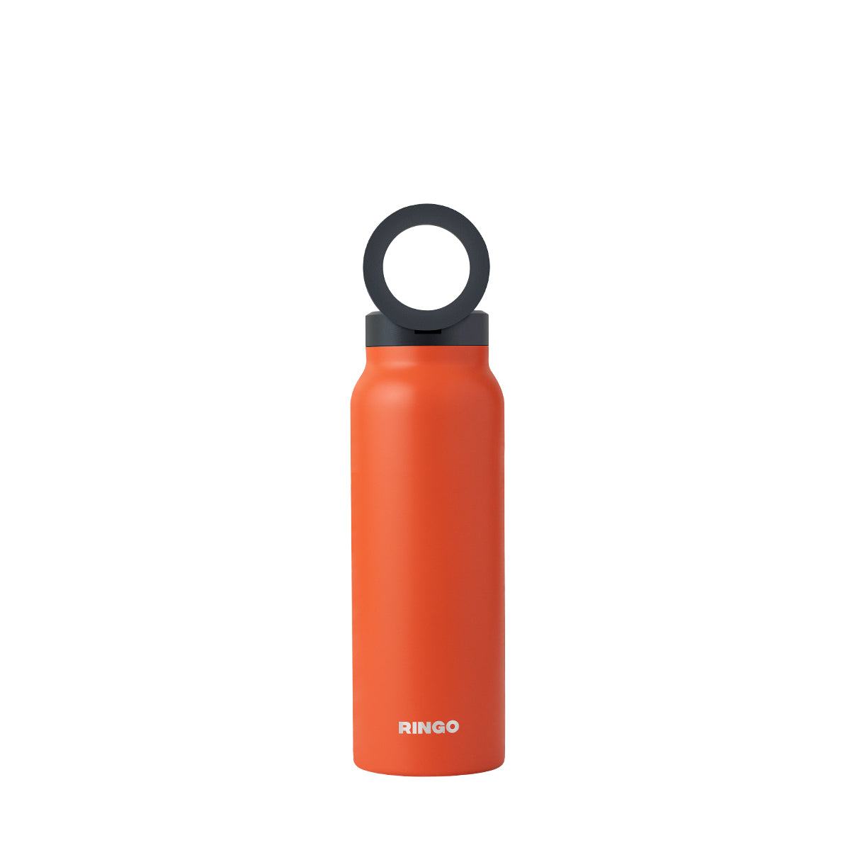 Ringo Water Bottle - with Magnetic Phone Mount - Orange 710ml (24oz)