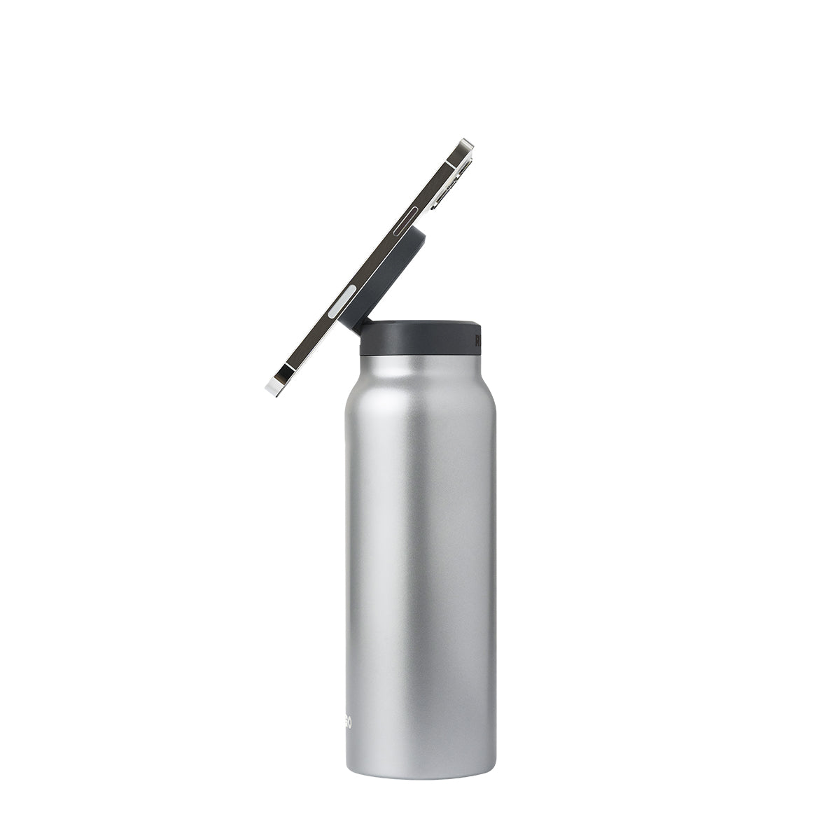 Ringo Water Bottle - with Magnetic Phone Mount - Stainless 710ml (24oz)
