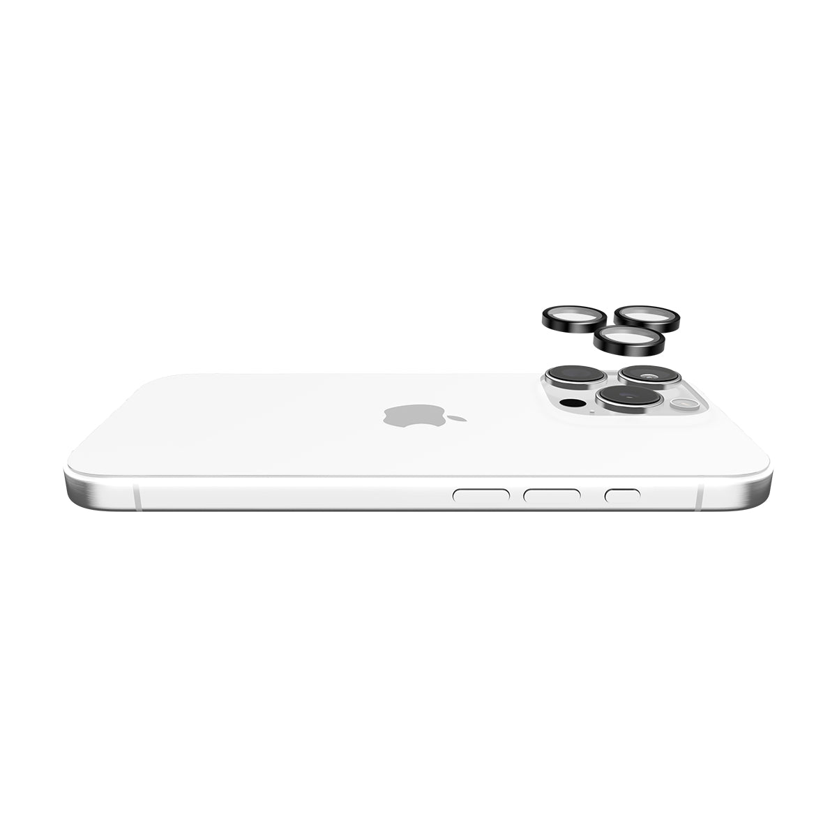 Case-Mate Aluminum Ring Lens Protector - For iPhone 16 Pro / 16 Pro Max - Black