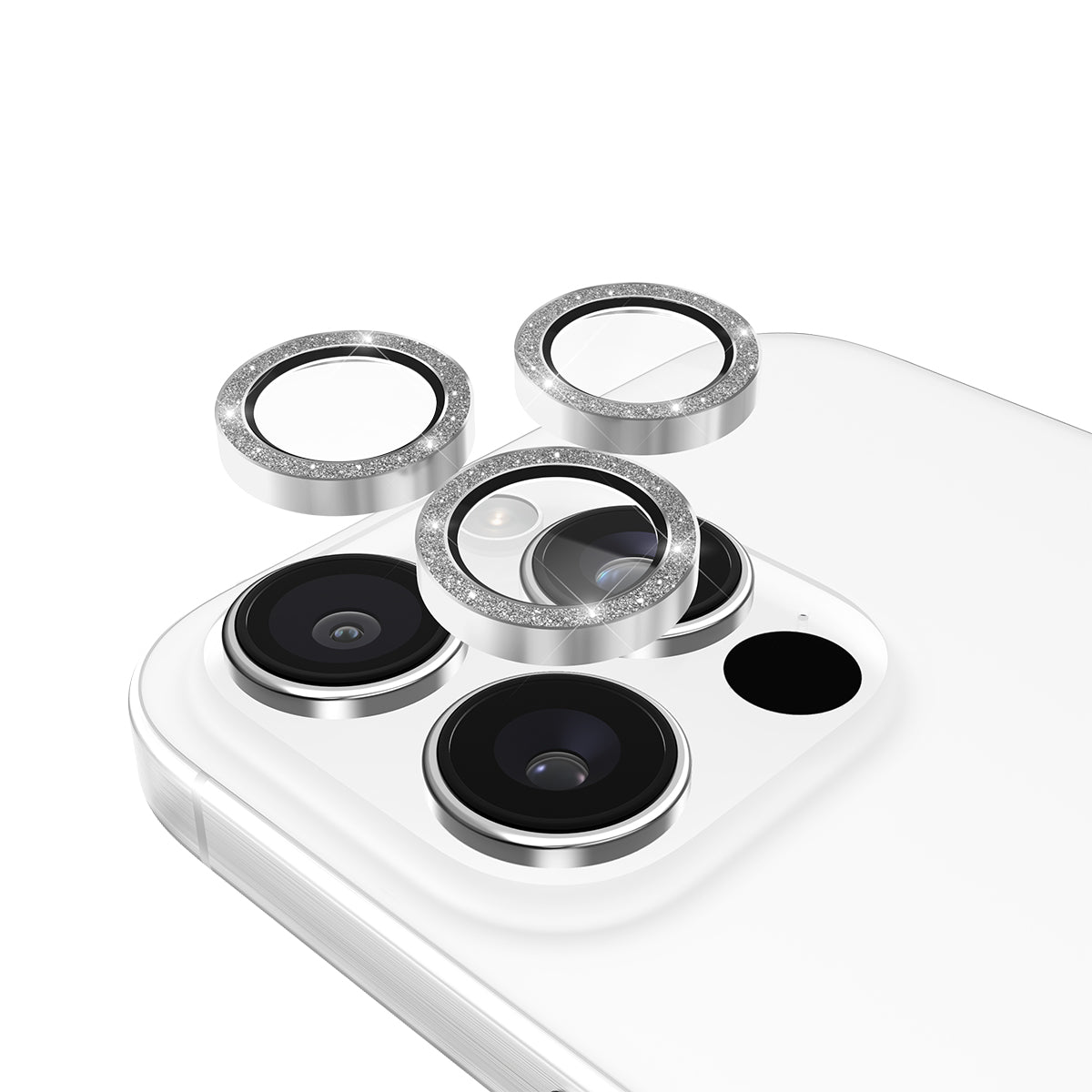 Case-Mate Aluminum Ring Lens Protector - For iPhone 16 Pro / 16 Pro Max - Twinkle