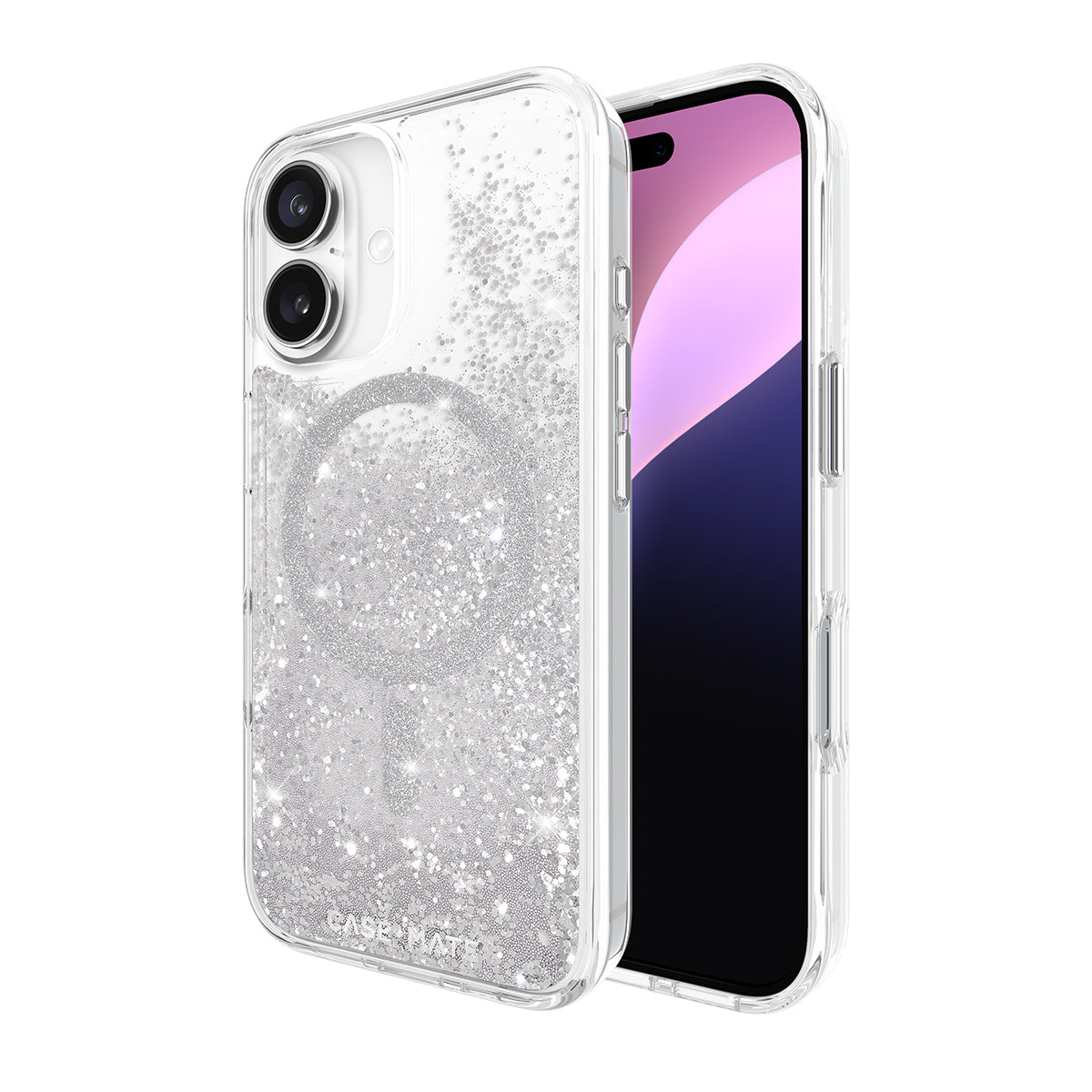 Case-Mate Waterfall MagSafe Case - For iPhone 16 - Silver