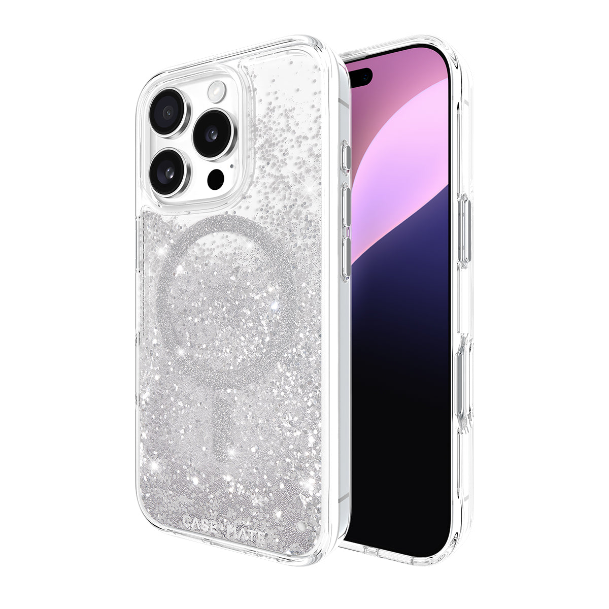 Case-Mate Waterfall MagSafe Case - For iPhone 16 Pro - Silver