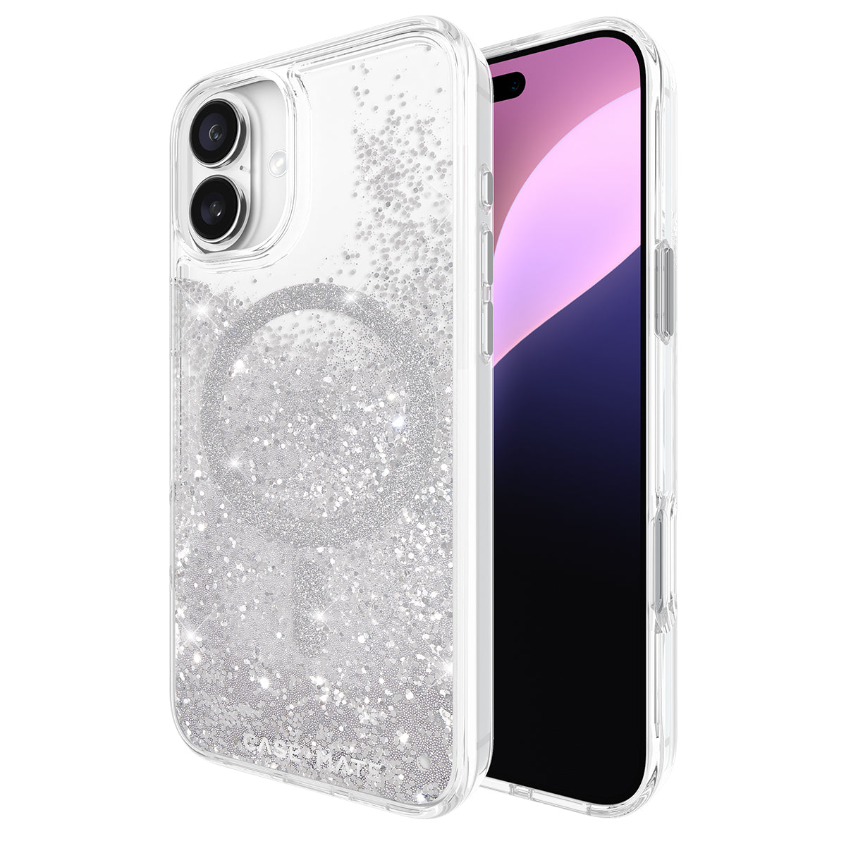 Case-Mate Waterfall MagSafe Case - For iPhone 16 Plus - Silver