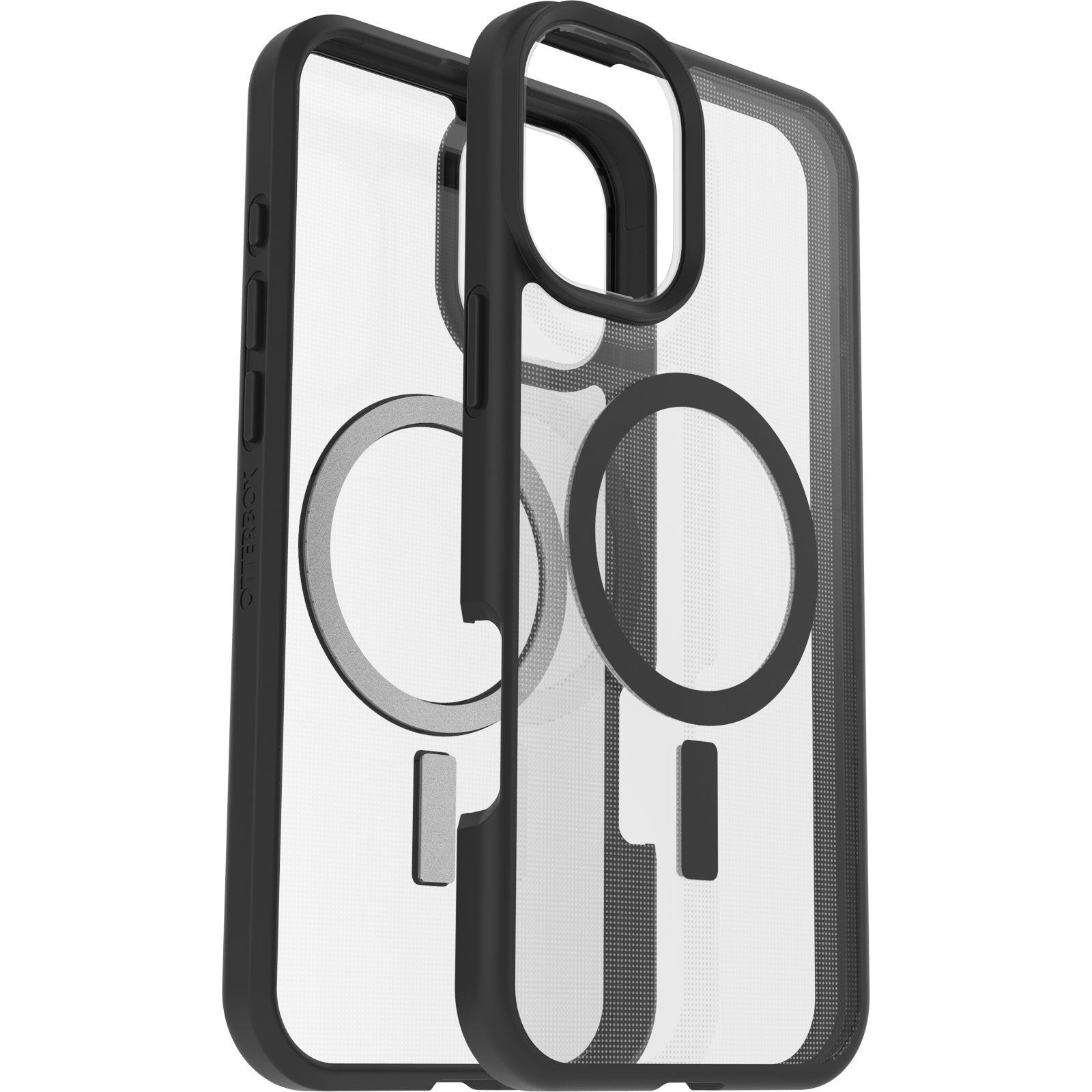 OtterBox React MagSafe Case - For iPhone 16 Plus - Black Crystal
