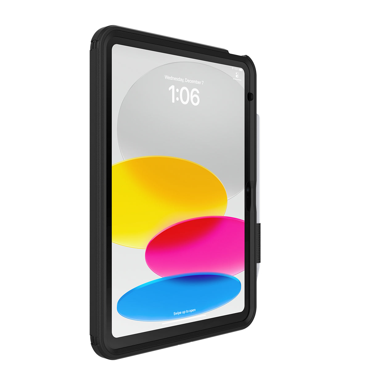 OtterBox Defender EDU Case with Kickstand and Screen Protection - For iPad 10.9 - Black (No Retail Packaging)