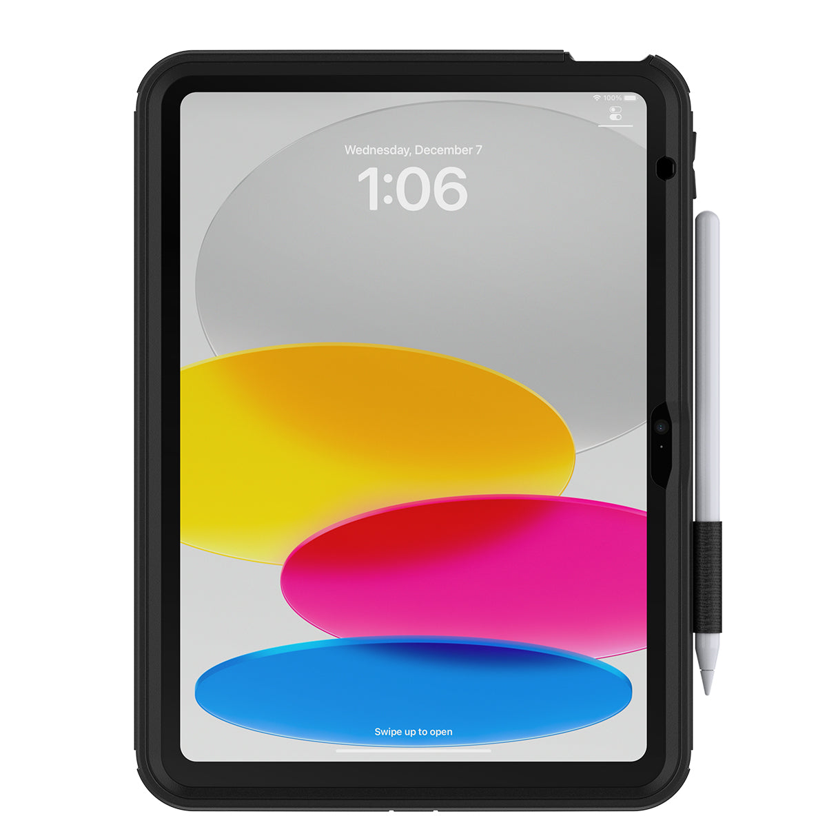 OtterBox Defender EDU Case with Kickstand and Screen Protection - For iPad 10.9 - Black (No Retail Packaging)