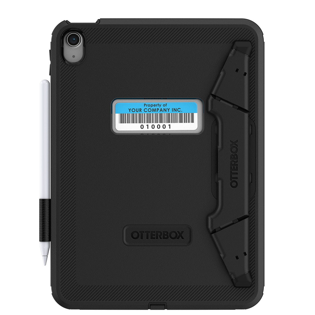 OtterBox Defender EDU Case with Kickstand and Screen Protection - For iPad 10.9 - Black (No Retail Packaging)