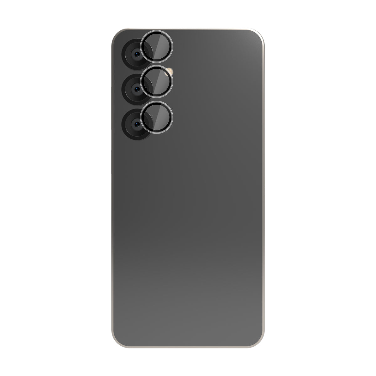 EFM Camera Lens Armour - For Samsung Galaxy S25 - Clear