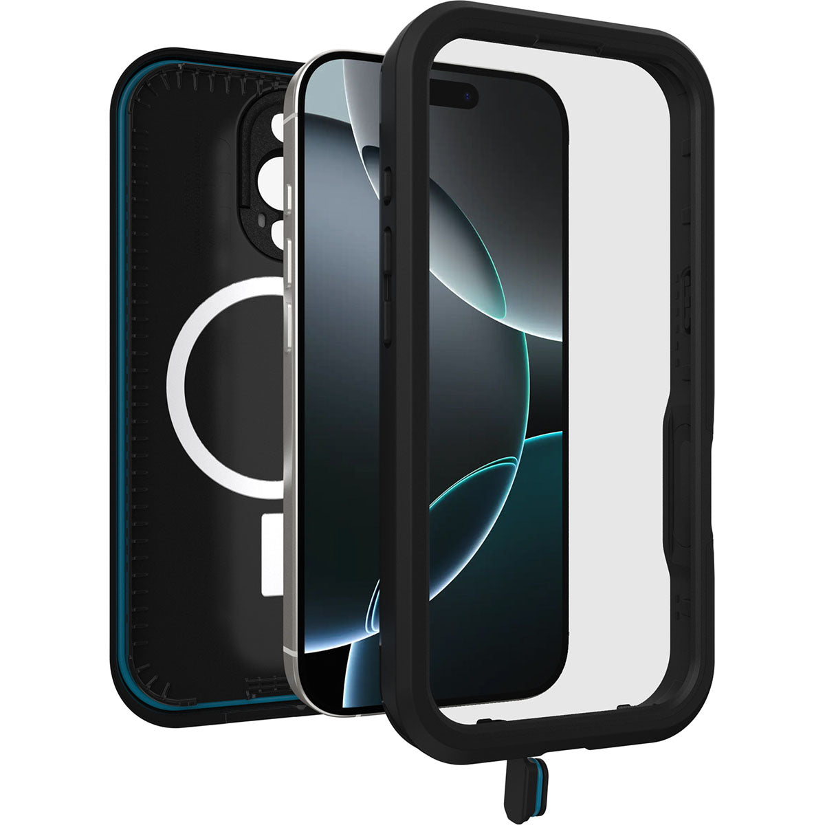 OtterBox Fre MagSafe Case - For iPhone 16 Pro - Black
