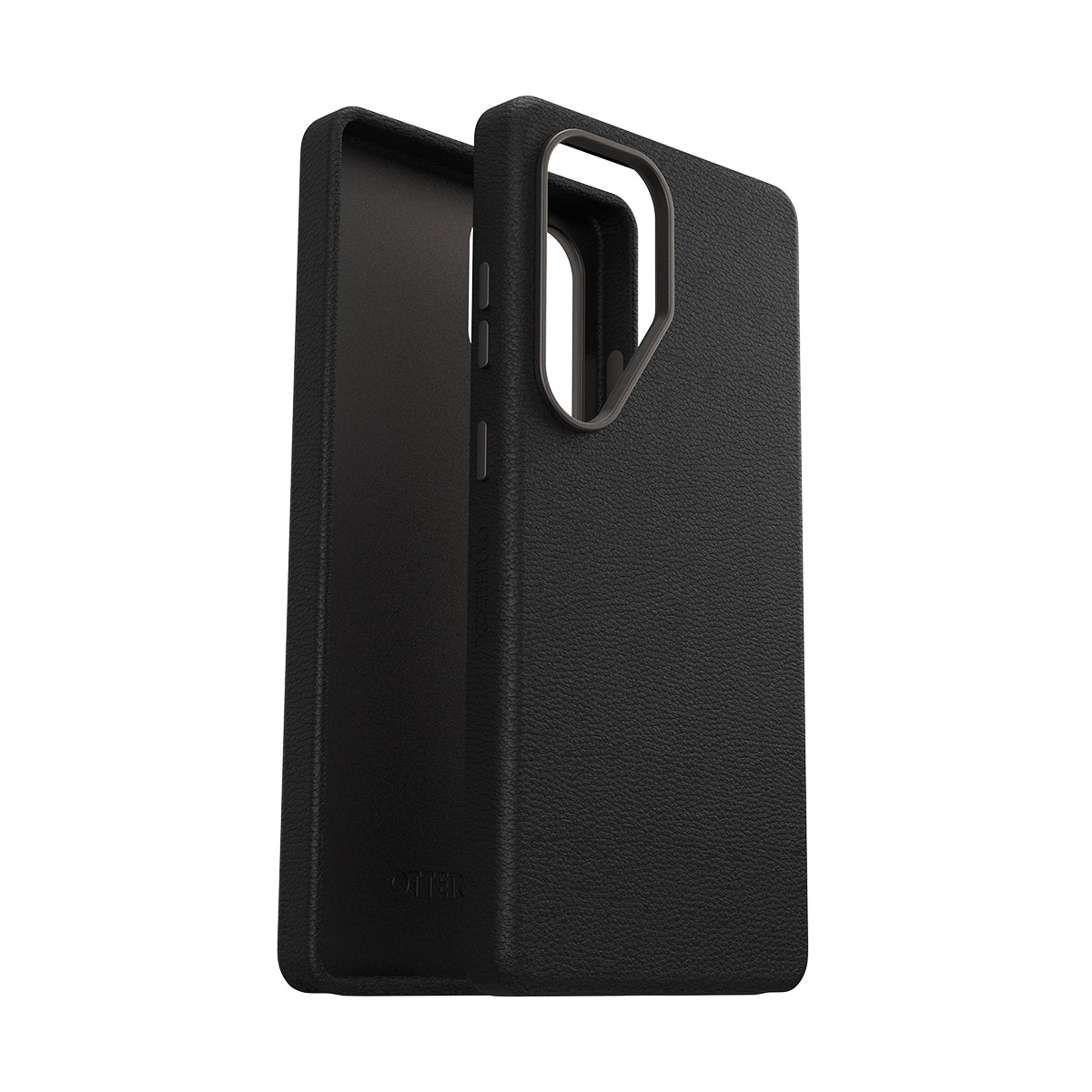 OtterBox Symmetry Cactus Leather Case - For Samsung Galaxy S25 Ultra - Noir Ash