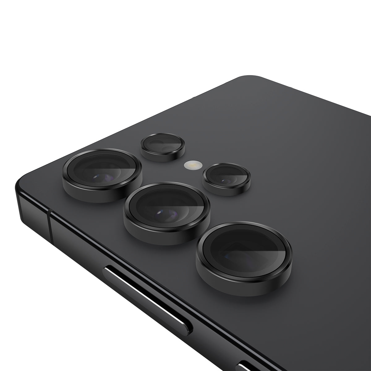 Case-Mate Aluminium Ring Lens Protector - For Samsung Galaxy S25 Ultra - Black