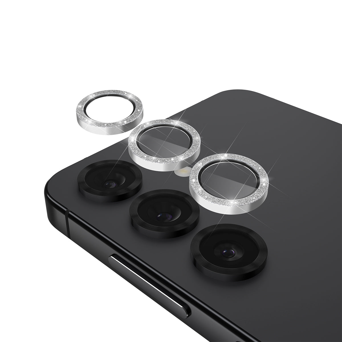 Case-Mate Aluminium Ring Lens Protector - For Samsung Galaxy S25 - Twinkle