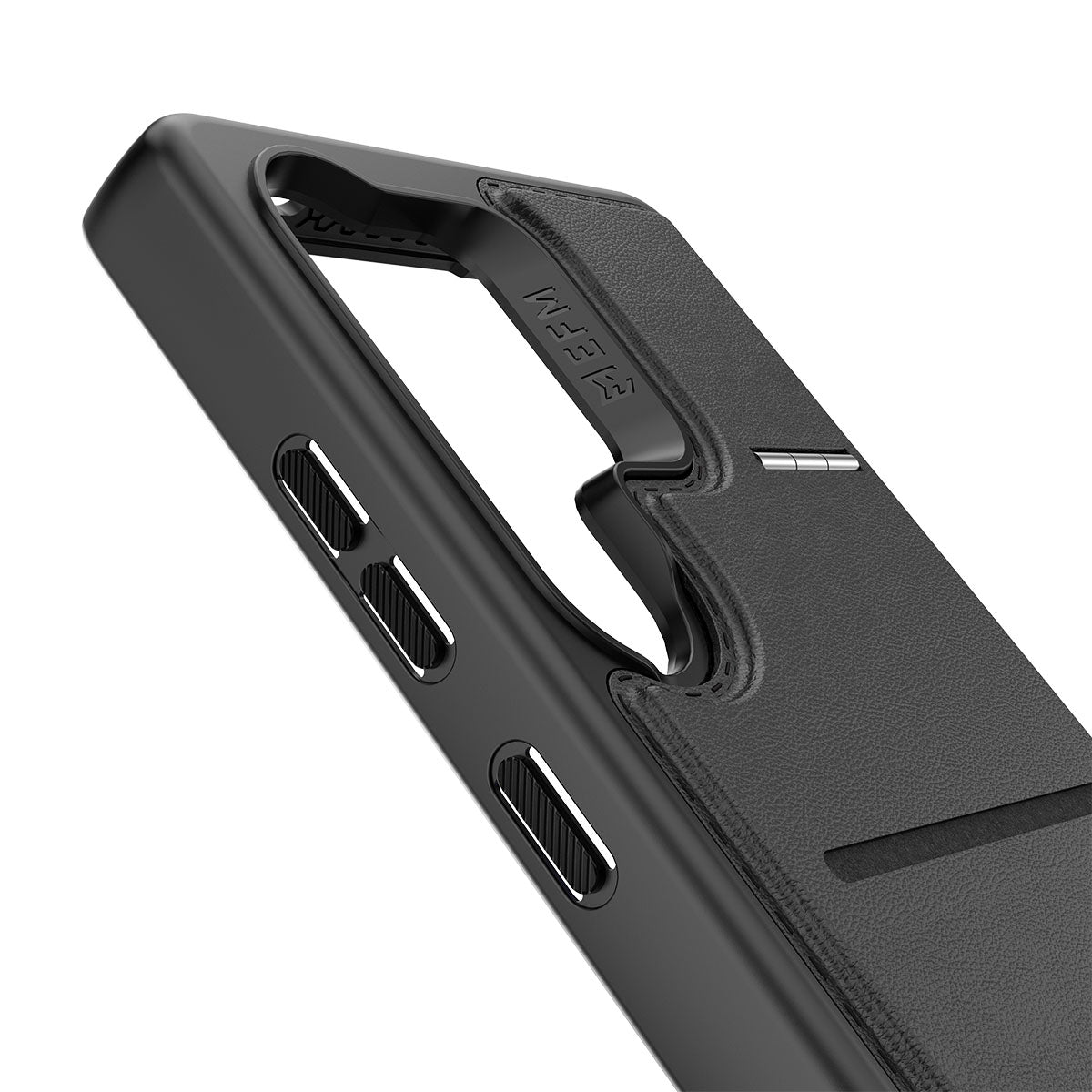 EFM Berlin Wallet Case with D3O BIO - For Samsung Galaxy S25 Ultra - Black