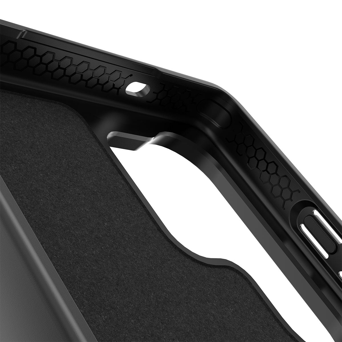 EFM Berlin Wallet Case with D3O BIO - For Samsung Galaxy S25 Ultra - Black