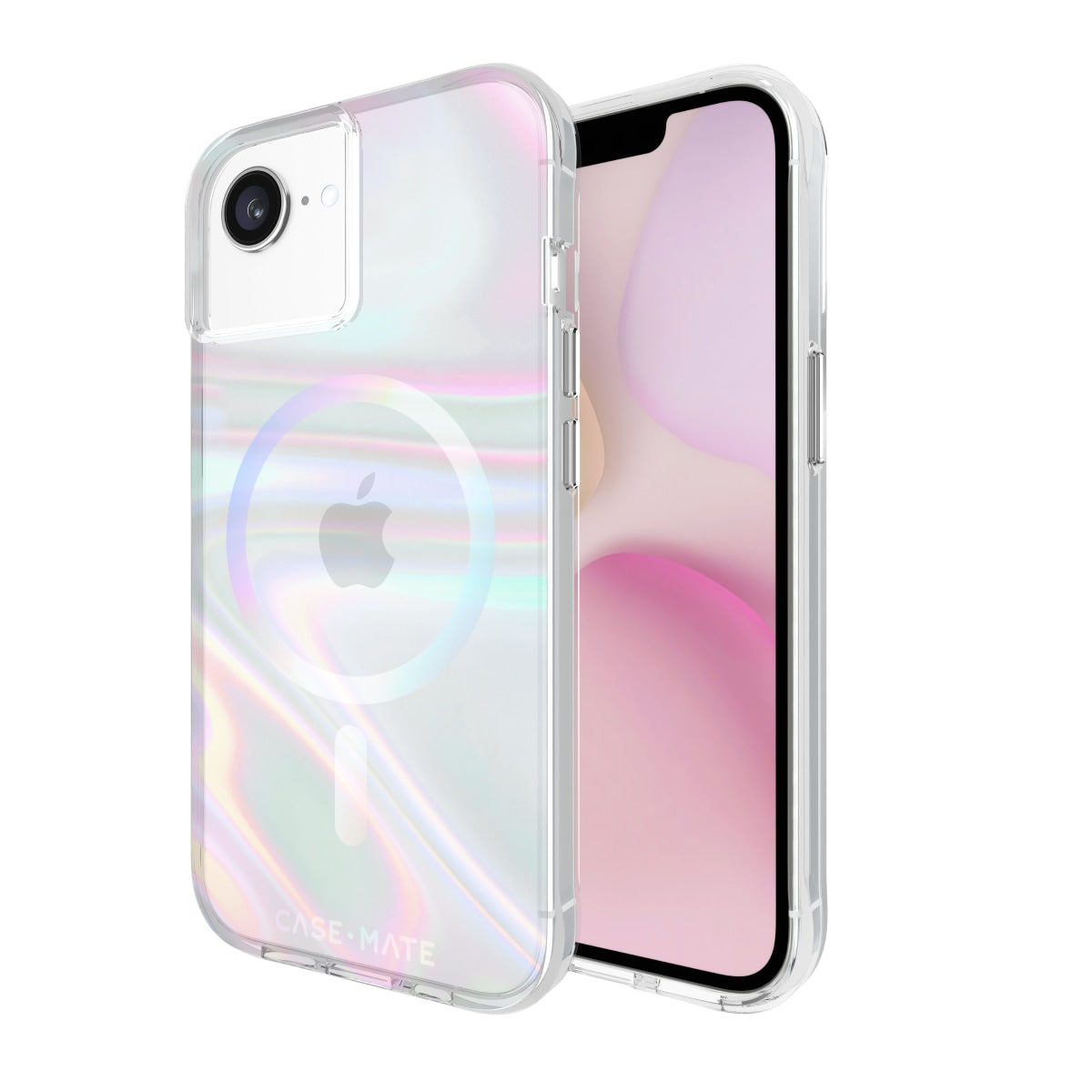 Case-Mate Soap Bubble MagSafe Case - For iPhone 16e/15/14/13 - Iridescent