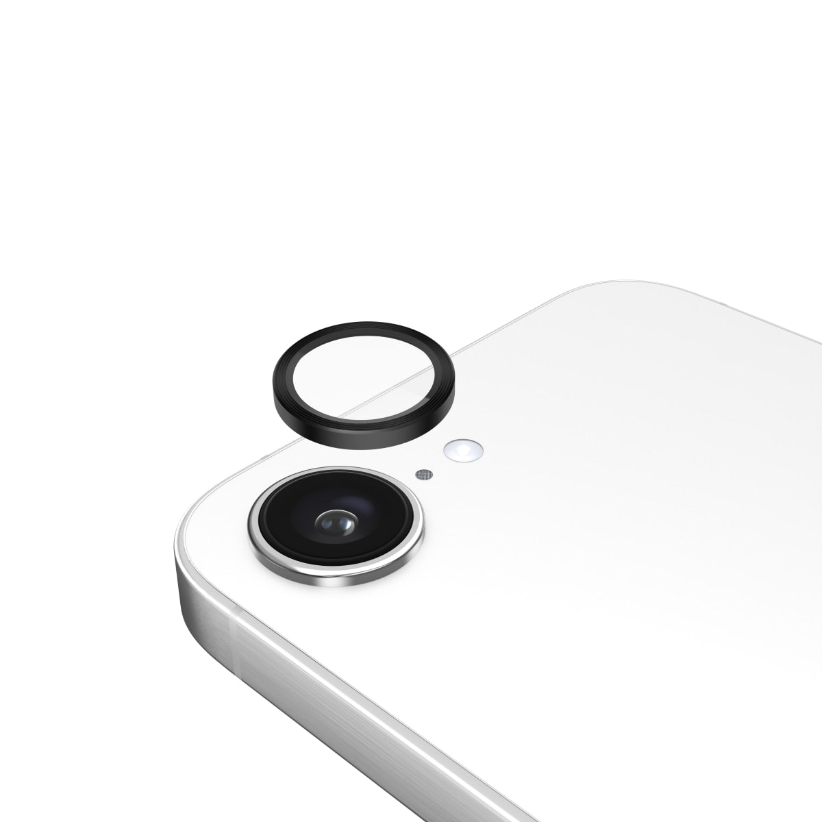 Case-Mate Aluminium Ring Lens Protector - For iPhone 16e/15/14/13 - Black