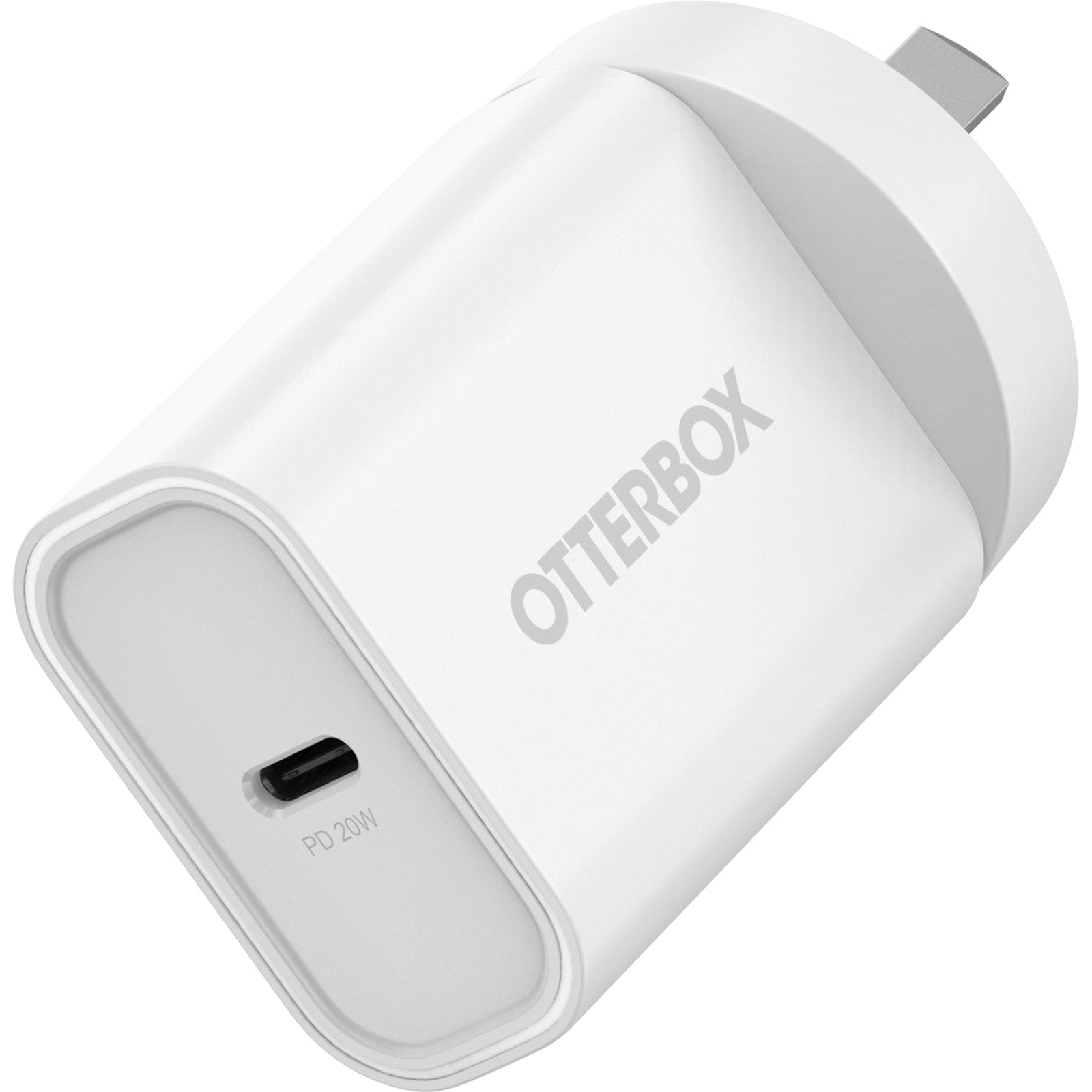 OtterBox 20W Wall Charger - With USB-C and Power Delivery - White