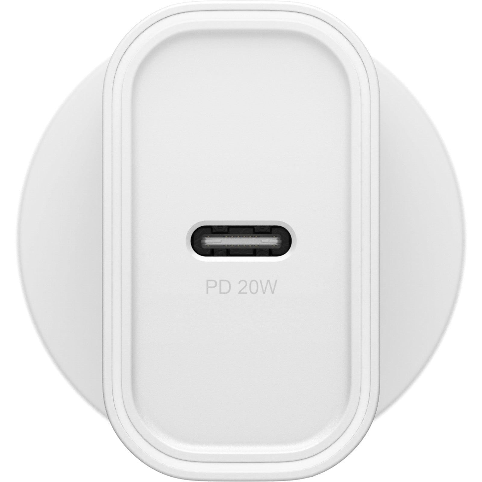 OtterBox 20W Wall Charger - With USB-C and Power Delivery - White