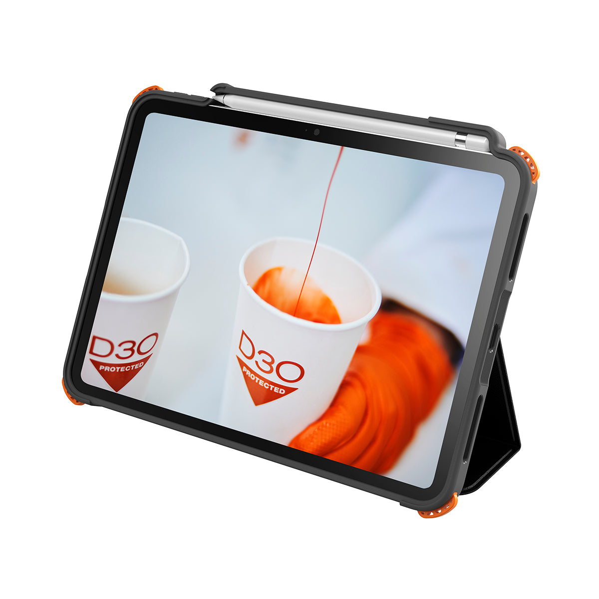 EFM DeltaShield Tablet Case with D3O Bio - Unpackaged - Suits iPad 10.9 (2022) - Black