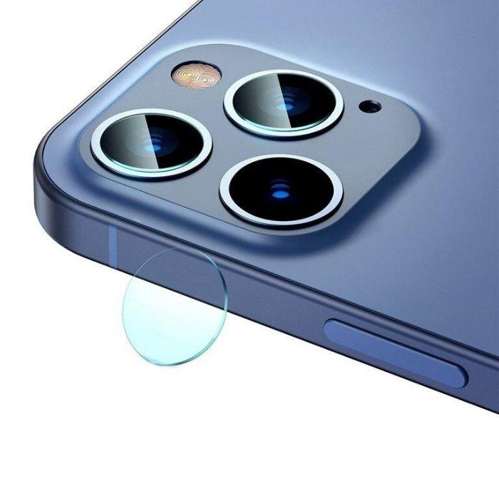 Baseus Full-frame Lens Film For iPh 12 6.1inch 2020 (2pcs/pack) Transparent