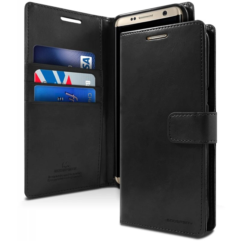 Mercury Blue Moon Diary Samsung Galaxy S8 Plus Case - Black