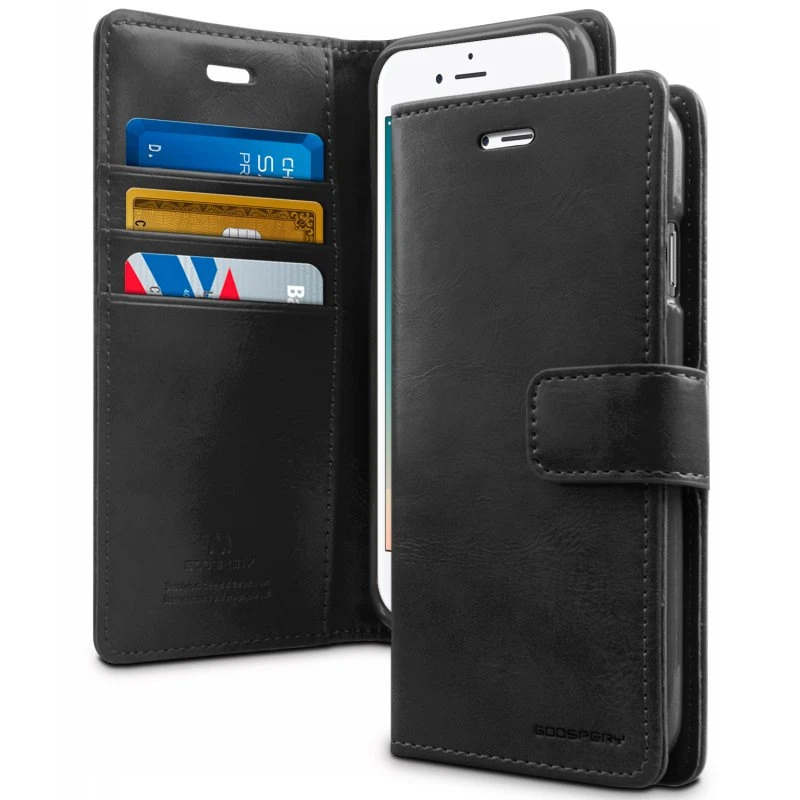 Mercury Blue Moon Diary Case for iPhone 11 Pro Max - Black