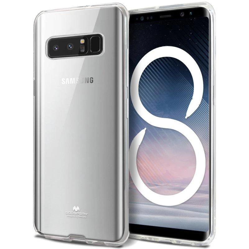 Mercury Clear Jelly Case for Samsung Galaxy Note9