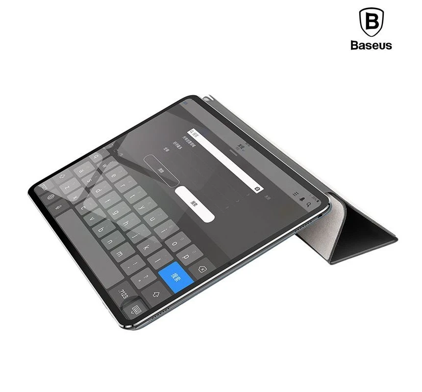 Baseus Simplism Y-Type Leather Case For Pad Pro 12.9inch (2018) Black