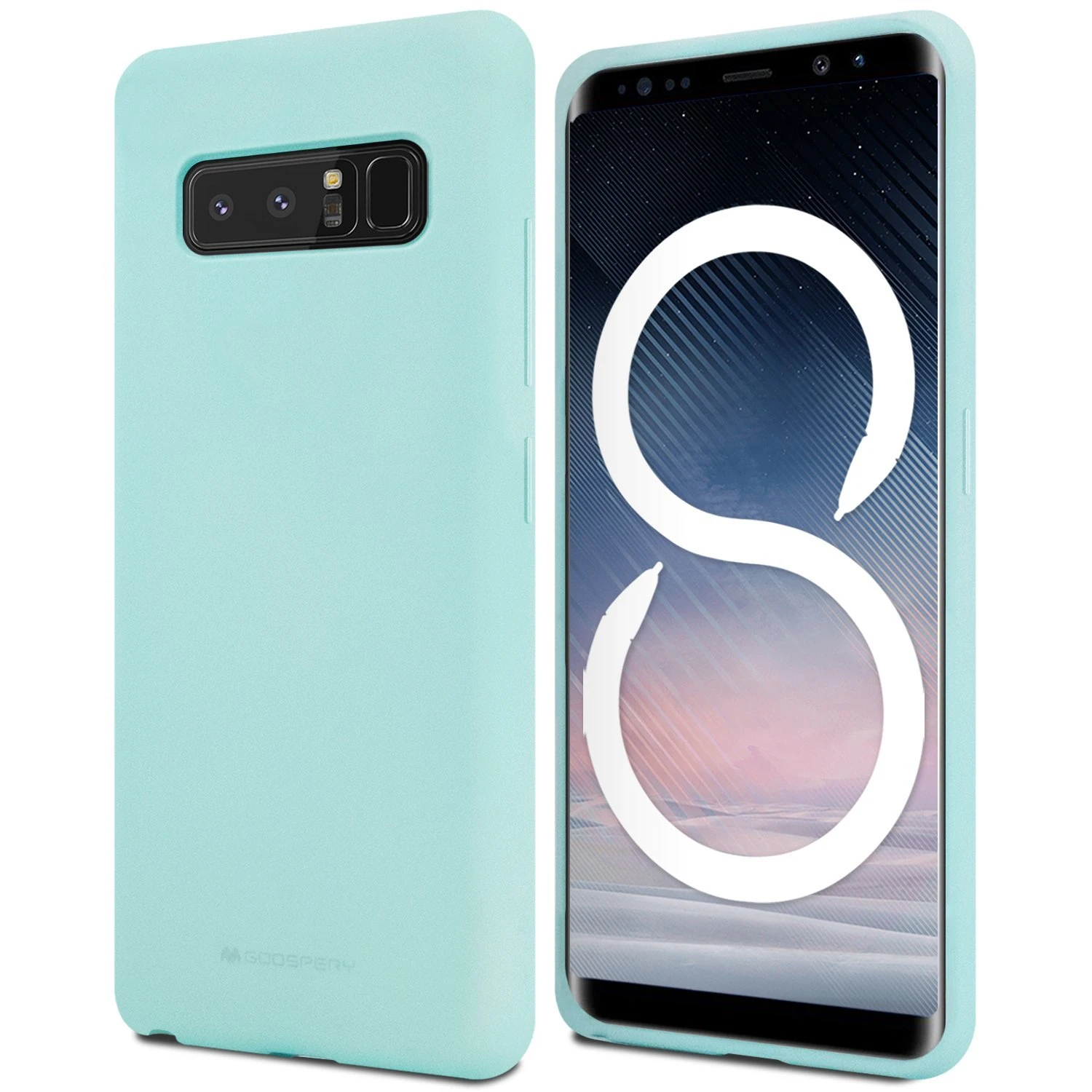 Mercury Soft Feeling Case for Samsung Galaxy Note 8 - Mint