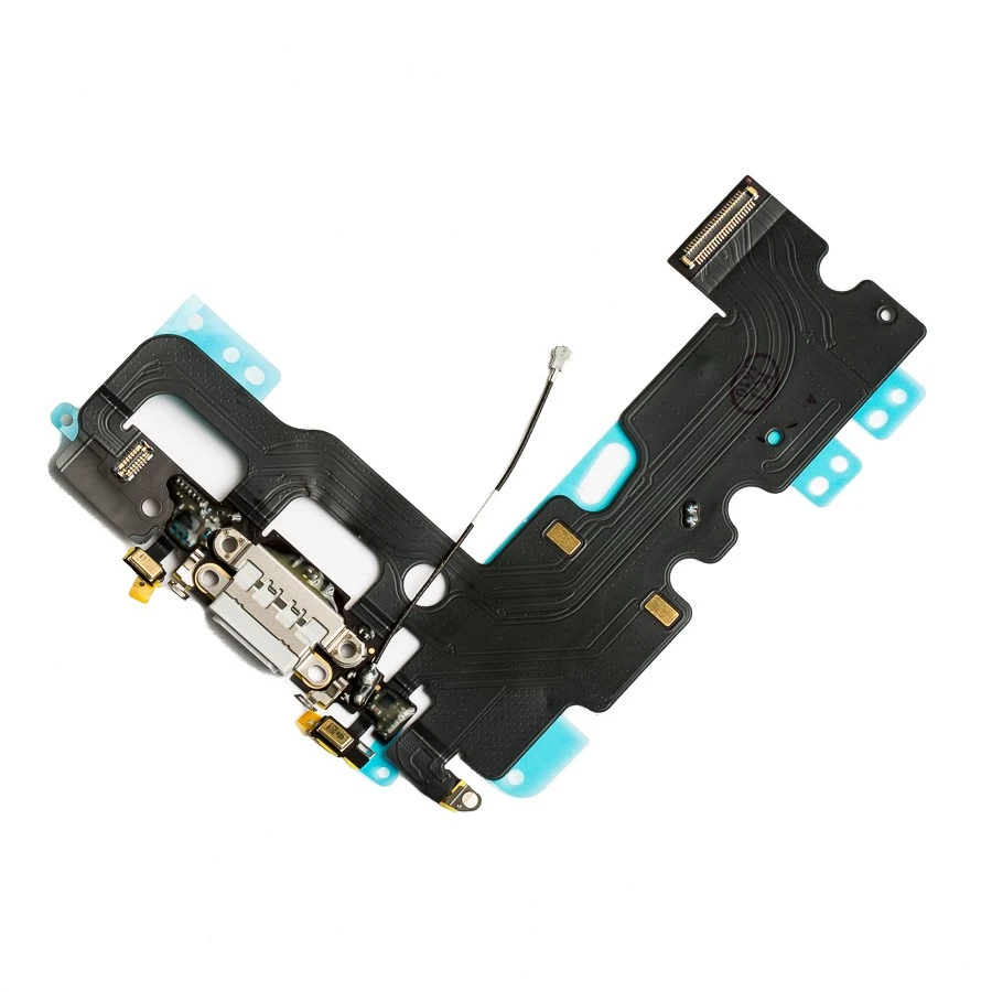Charging Port Flex Cable for iPhone 7 (4.7") - Light Grey